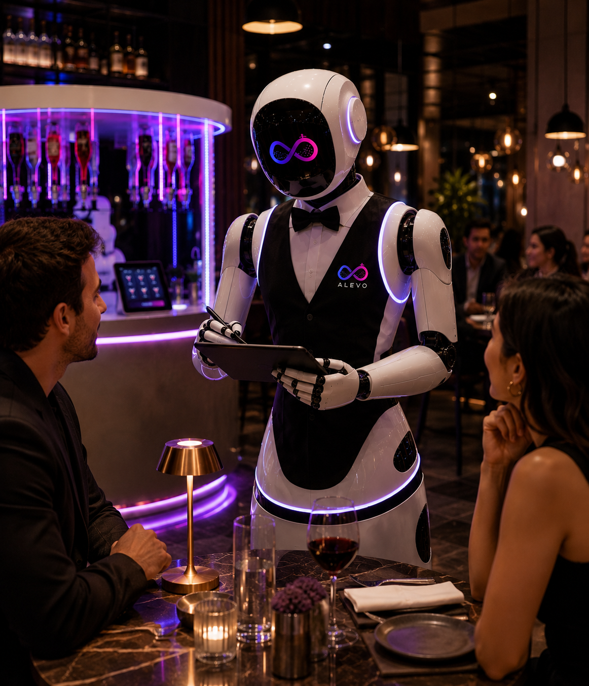 Robo Server — Alevo hospitality robot
