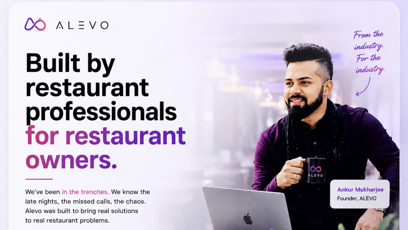 Ankur Mukherjee, Founder of Alevo: Not just automation. A revolution.