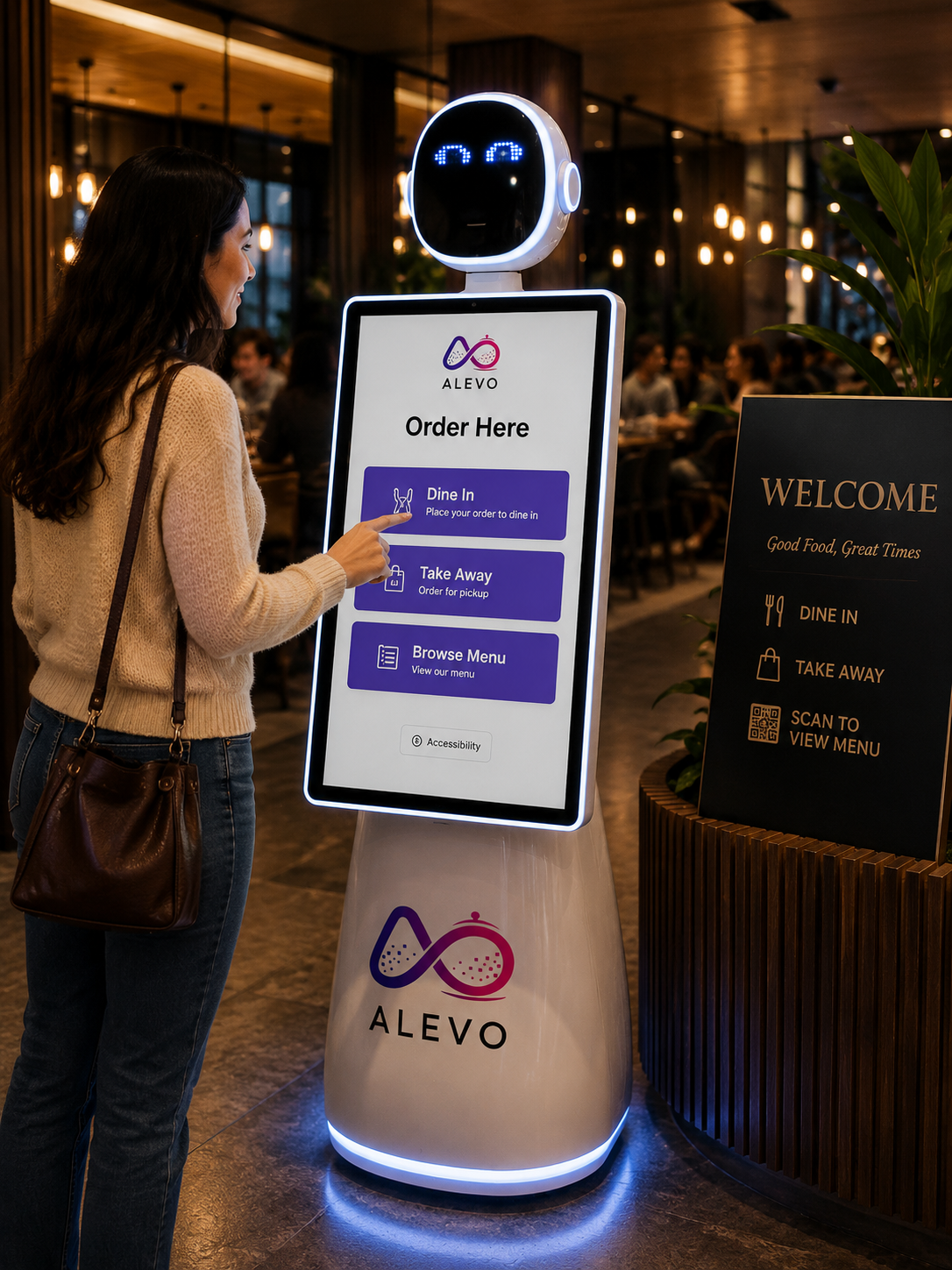 Host Robo — Alevo hospitality robot