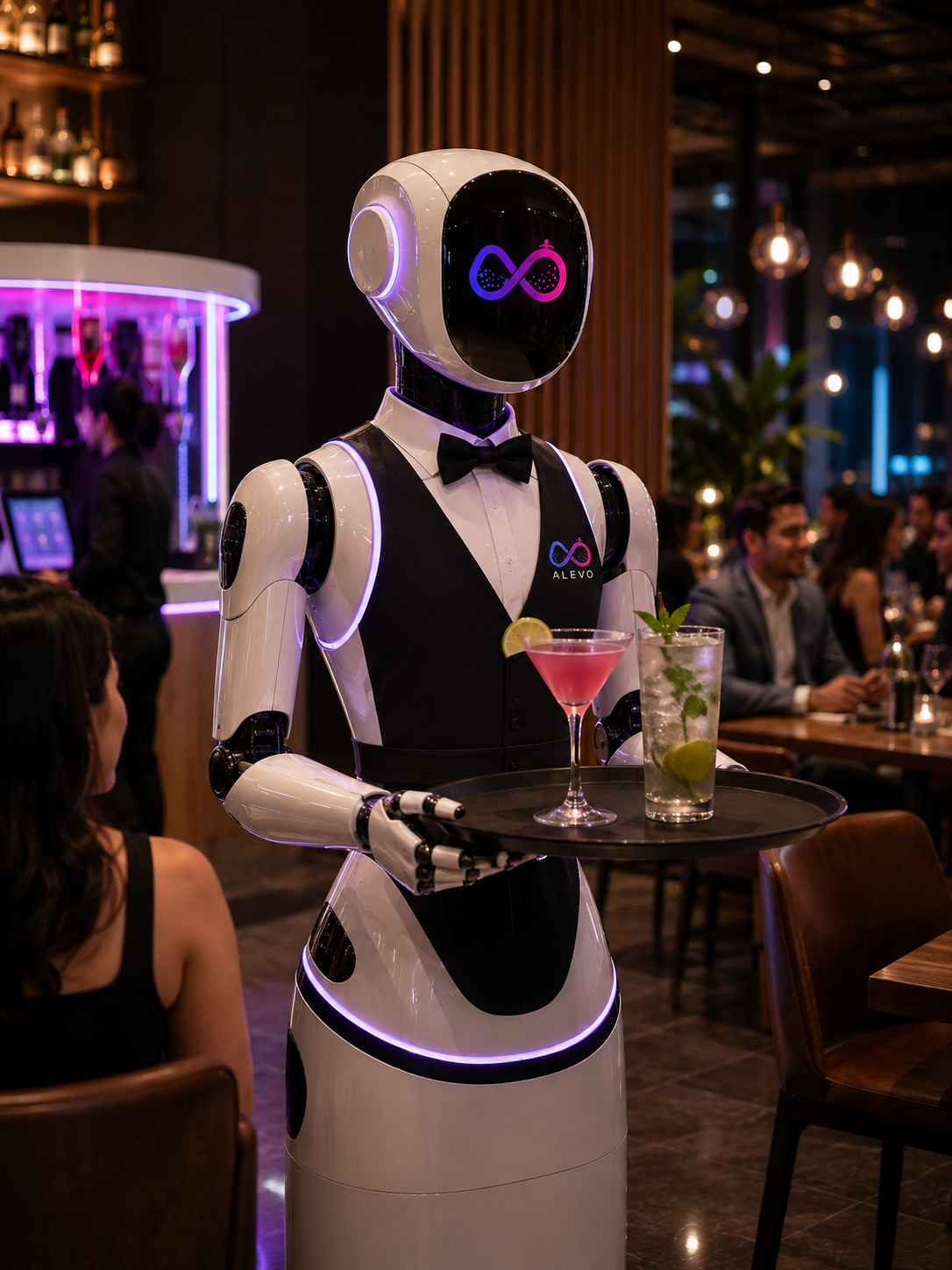 Bartender — Alevo hospitality robot